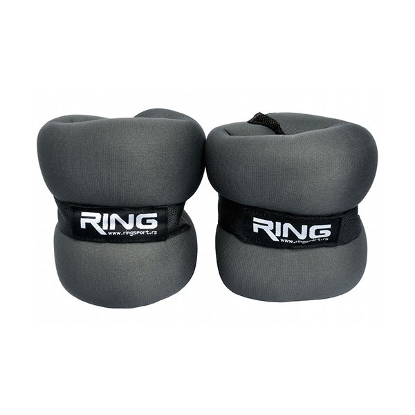 Tegovi sa čičkom sivi 2x2kg Ring RX AW 2201-2