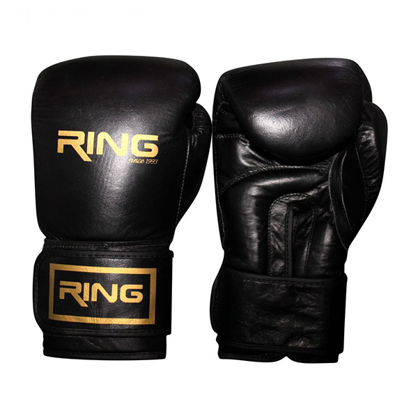 Rukavice za boks kožne RING RS 3311-12 black