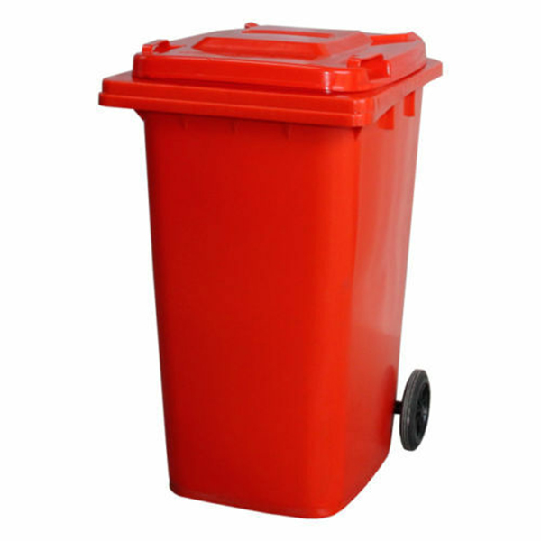 Dvorišna kanta za smeće 240l Standard crvena 3020-SP