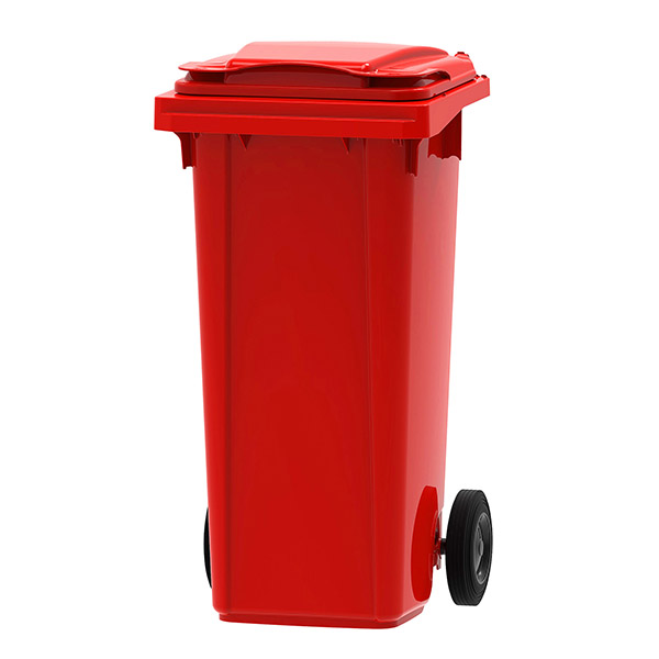 Dvorišna kanta za smeće 120l Premium crvena 3020 P120 GP0093