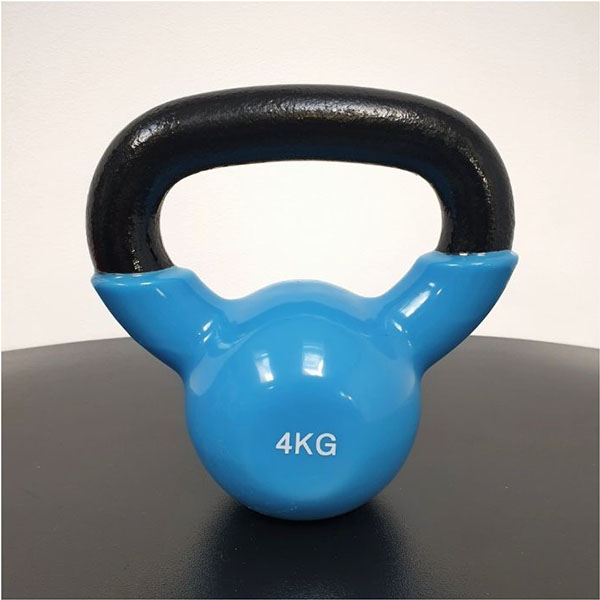 Kettlebell 4kg metal+vinyl Ring RX DB2174-4