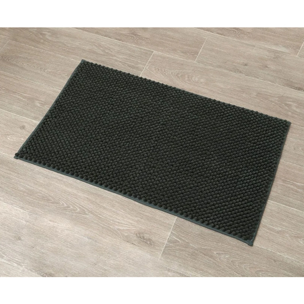 Prostirka za kupatilo 50x80cm mikrofiber mat tamno zelena Tendance 7744142