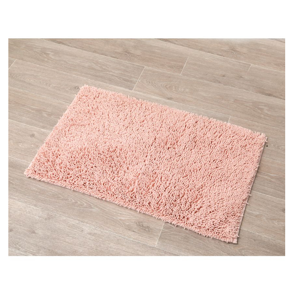 Prostirka za kupatilo 50x80cm mikrofiber mat roze  Tendance 7742157