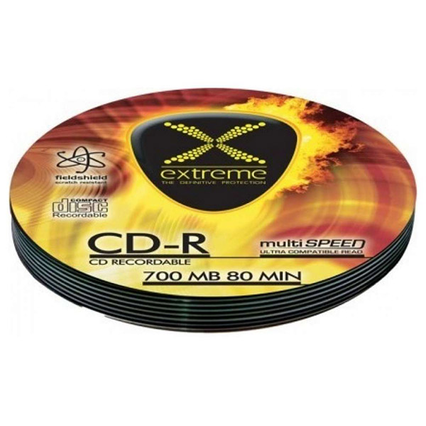 Prazni CD  700 MB 10 kom meko pakovanje Extreme CD-R2033