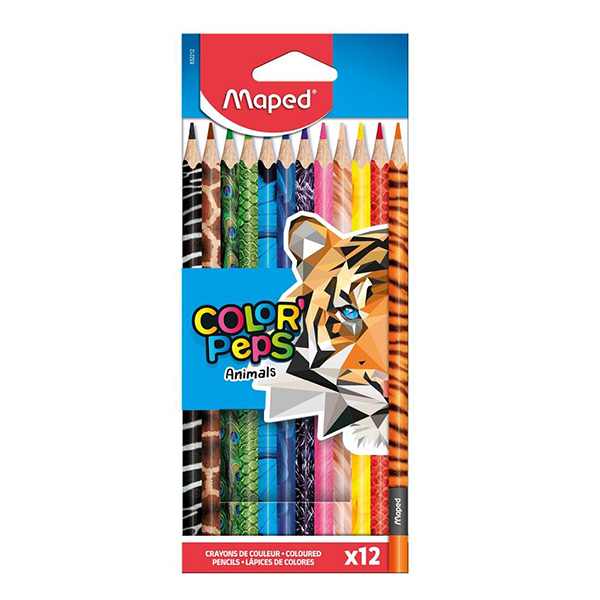 Drvene bojice Maped Color Peps Animal 1/12 M832212