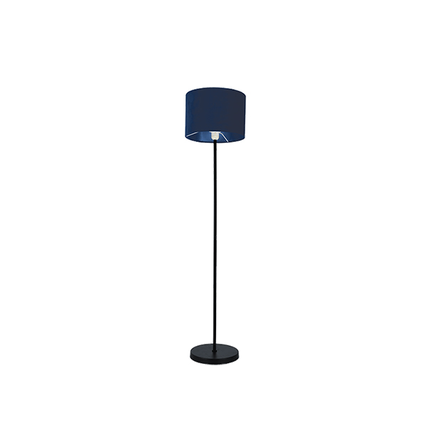 Podna lampa 1xE27 Franco Elmark 955FRANCO1F2/BL