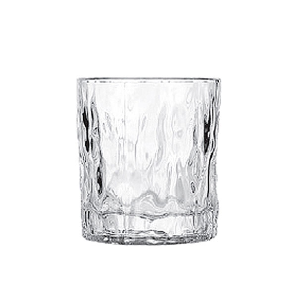 Staklena čaša za viski 6/1 280 ml reljefna KB054B