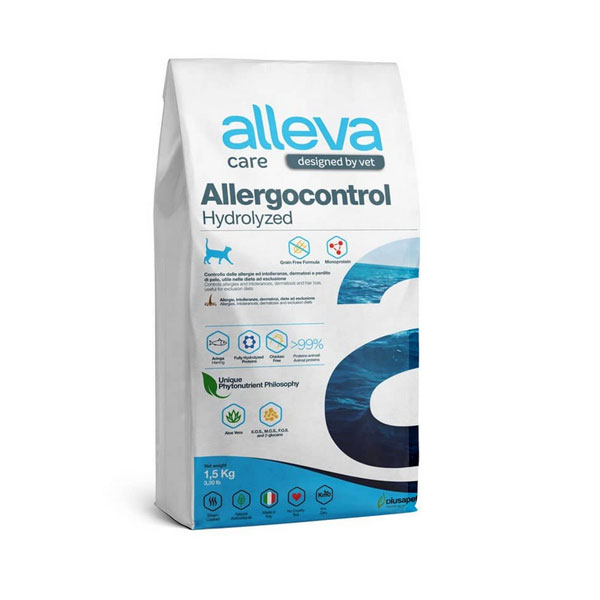 Hrana za mačke sa alergijama 1,5kg Als AllergoControl Adult Care Alleva ALP10269