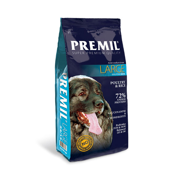 Hrana za pse 3kg Large 24/15 Premil Pre0012