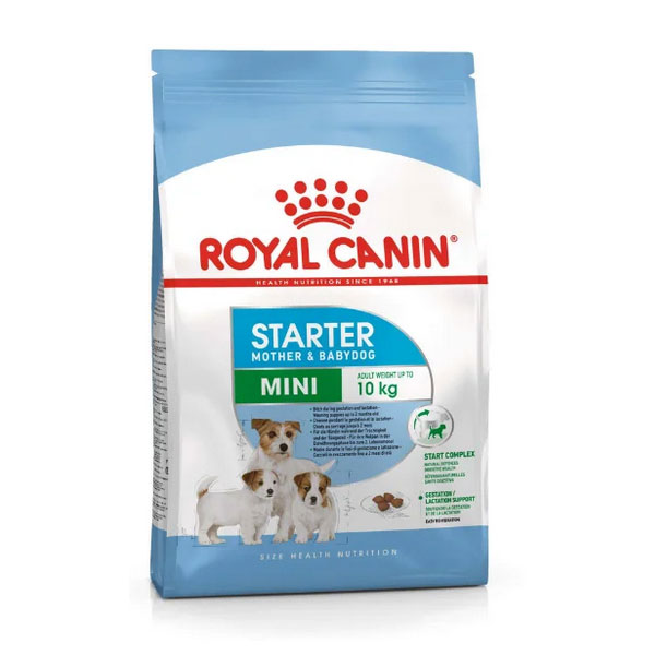 Hrana za štence malih rasa Mini Starter 8kg Royal Canin RV0844