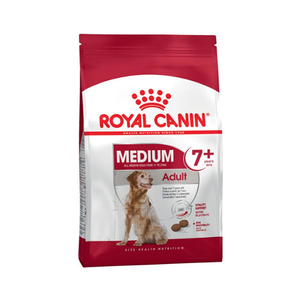 Hrana za pse Medium Adult 7plus 15kg Royal Canin RV0013