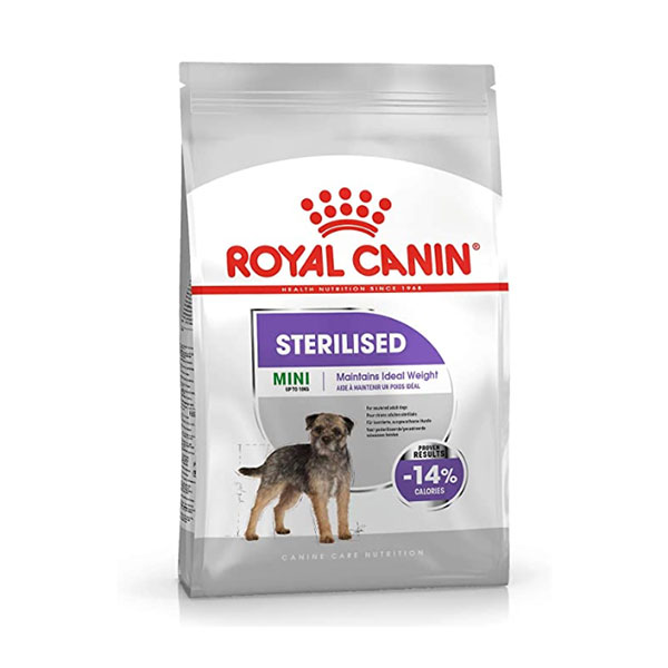 Hrana za sterilisane pse Mini Sterilised 3kg Royal Canin RV0718