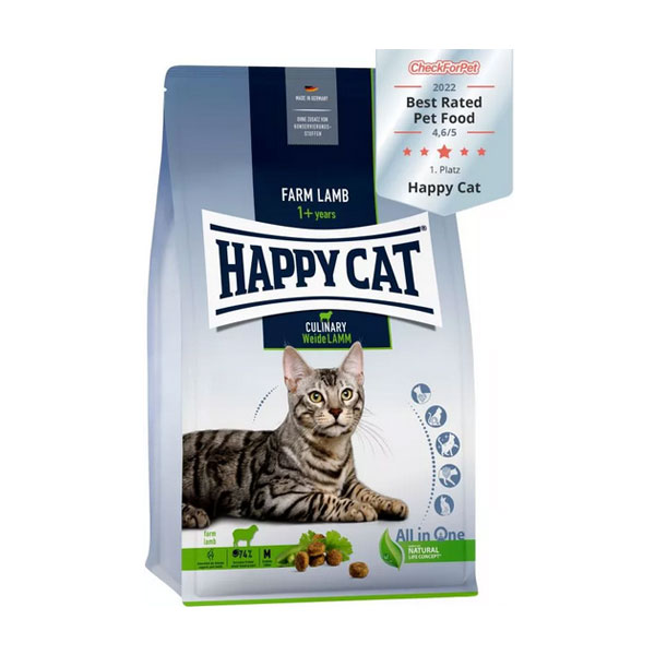 Hrana za mačke Adult Jagnjetina 4kg Happy Cat 19KROHD000074
