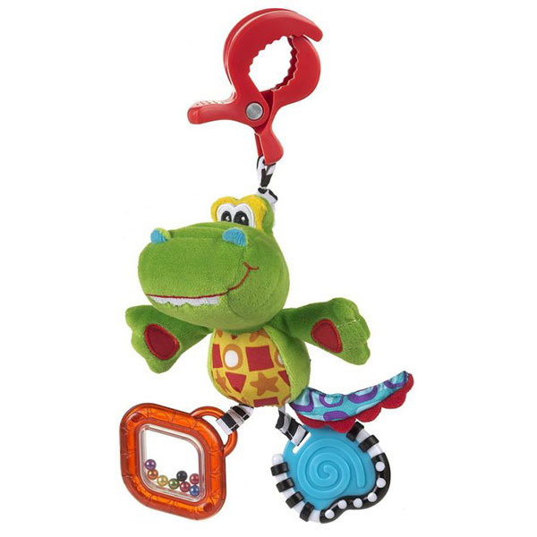 Igračka za bebe Playgro štipaljka - Aligator 12543