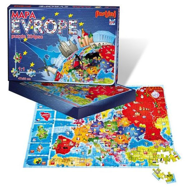 Društvena igra Mapa Evrope P-0147 52