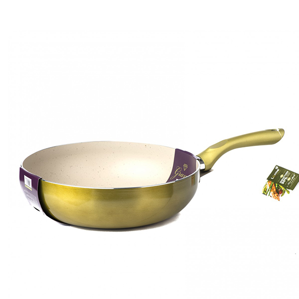 Tiganj WOK granit 28cm Lorme classic GOLD 12280