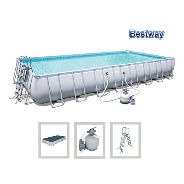 Bazen za dvorište 956x488x132cm Power Steel Bestway 56623