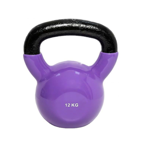 Rusko zvono Kettlebell 12kg metal+vinyl Ring RX DB2174-12