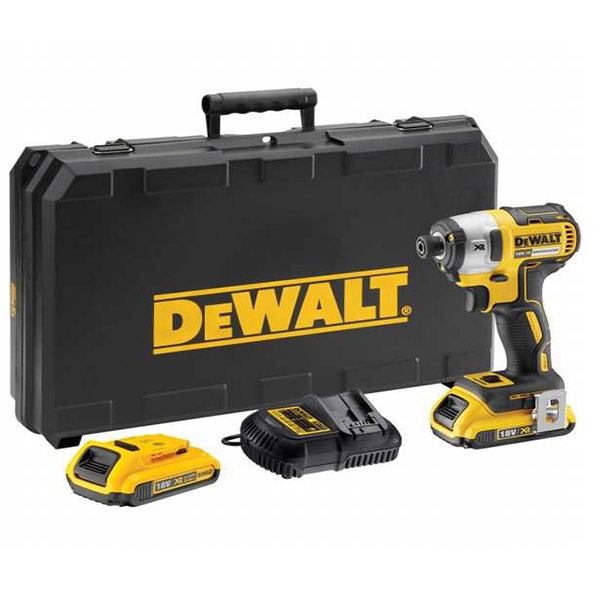 Akumulatorski udarni odvijač bez četkica 18V 2.0Ah DeWalt DCF887D2