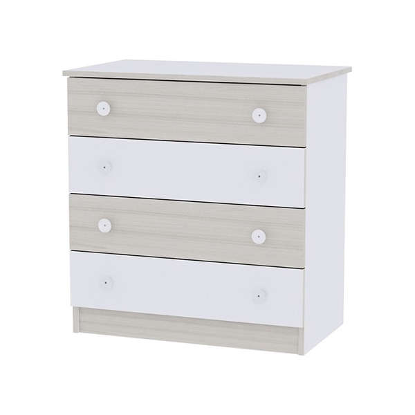 Komoda White Light Oak Lorelli Bertoni 10170070036