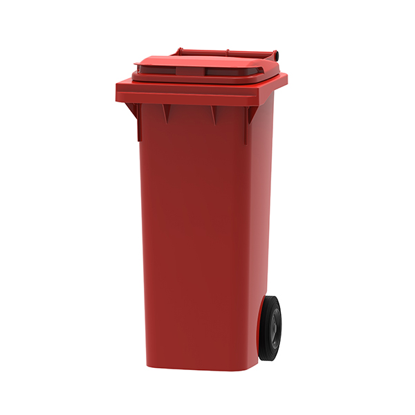 Dvorišna kanta za smeće 140l Standard crvena 3080 PL140