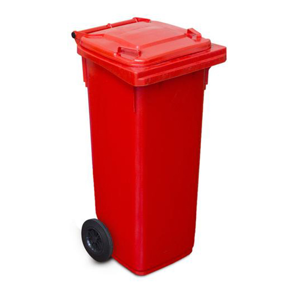 Dvorišna kanta za smeće 140l PL crvena 3080-140PL
