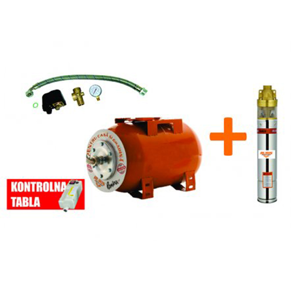 Vodena pumpa Hidropak set Dunarea 50 750W 50L Ruris 9451