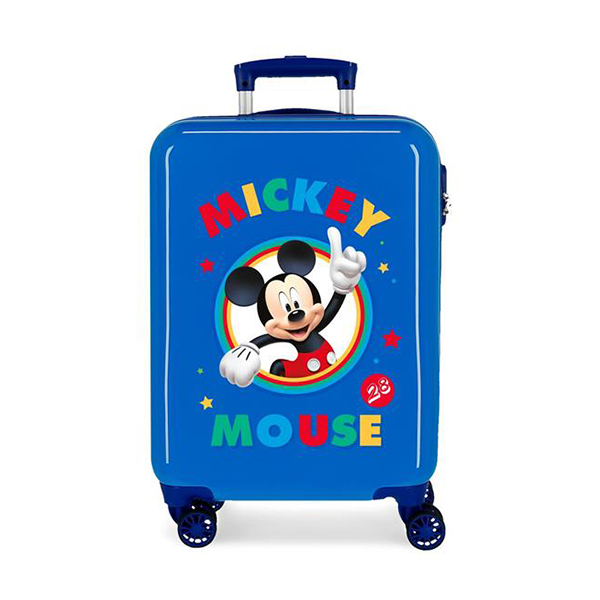 Dečiji kofer ABS sa 4 dupla točkića 2031721 Mickey Circles 20.317.21