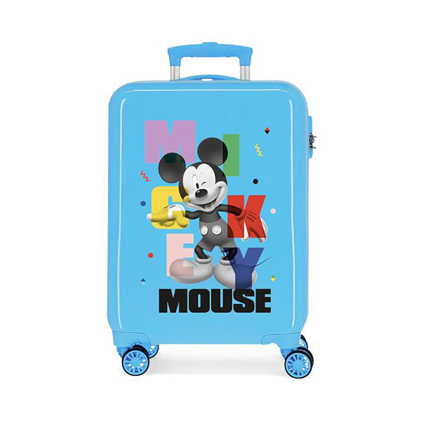 Kofer ABS 55cm sa duplim točkovima Mickey Party 4471723 Disney 44.717.23