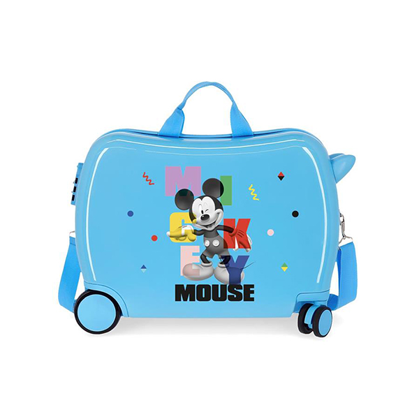 Dečiji kofer ABS sa 4 točkića 4479823 Mickey Party Disney 44.798.23