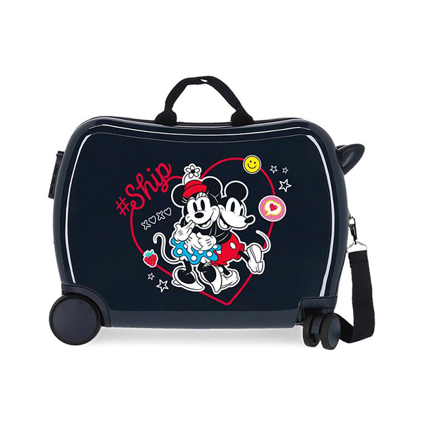 Dečiji kofer ABS sa 4 točkića 4499821 Mickey Party Disney 44.998.21