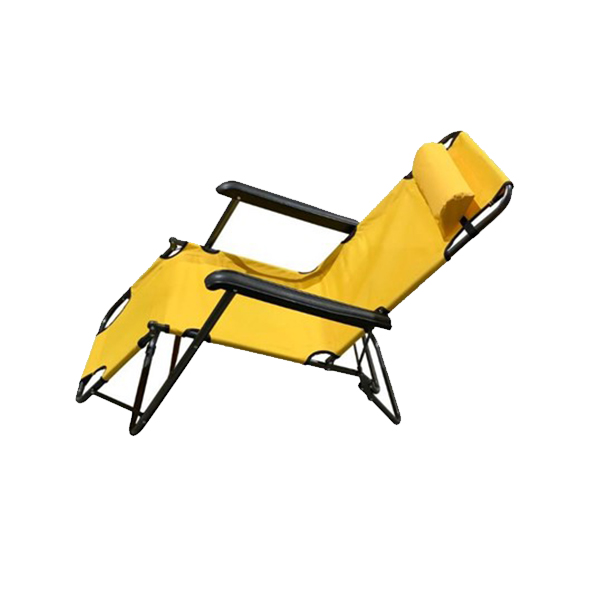Stolica na rasklapanje žuta Nexsas 61702