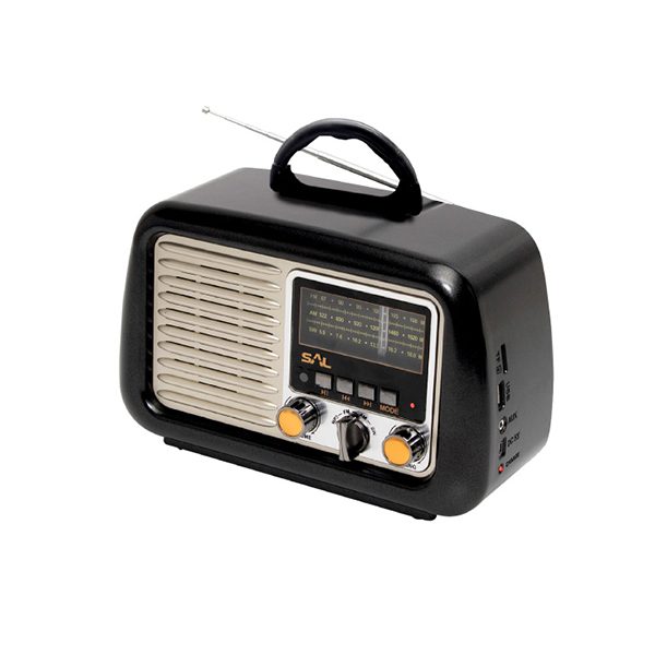 Prenosni retro radio prijemnik Sal RRT2B