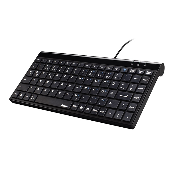 Mini tastatura Slimline SL720 crna SRB slova Hama 182667