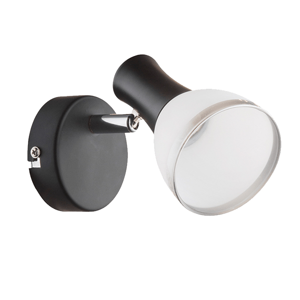 Spot svetiljka Eddy 1XE14 230V crna Elmark 955EDDY1W/BL