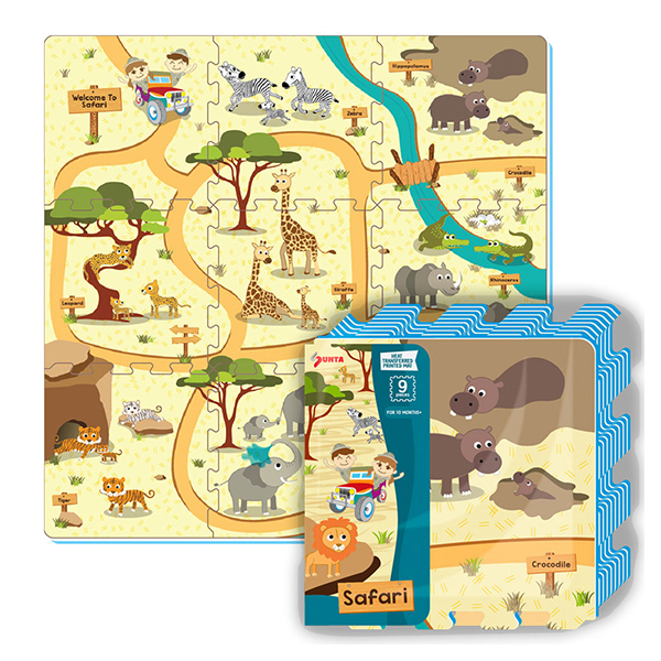 Podna slagalica 9 delova Safari SMSB 24567