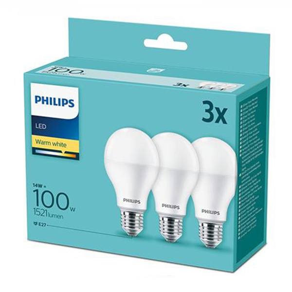 LED sijalica snage 13W set 3 u 1 Philips PS695