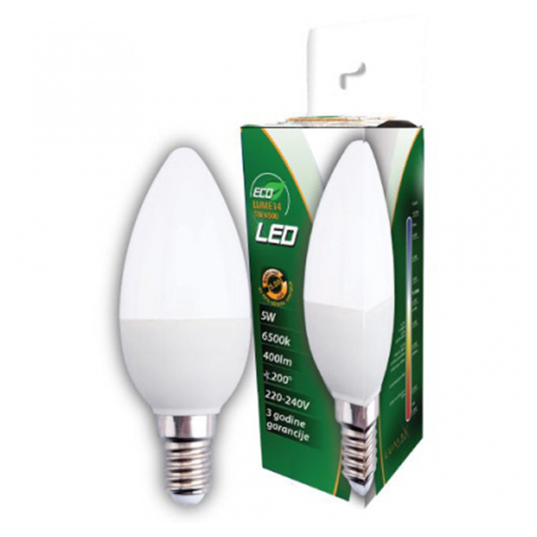 Led sijalica ECO LUME14-5W 6500K Lumax 2452