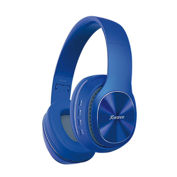 Multimedijalne bežične BT slušalice Xwave MX400-blue