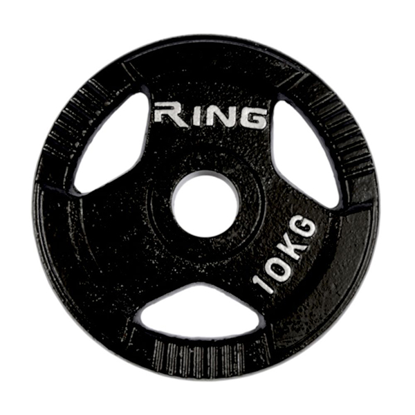 Olimpijski tegovi liveni sa hvatom 1x10kg Ring RX PL14-10
