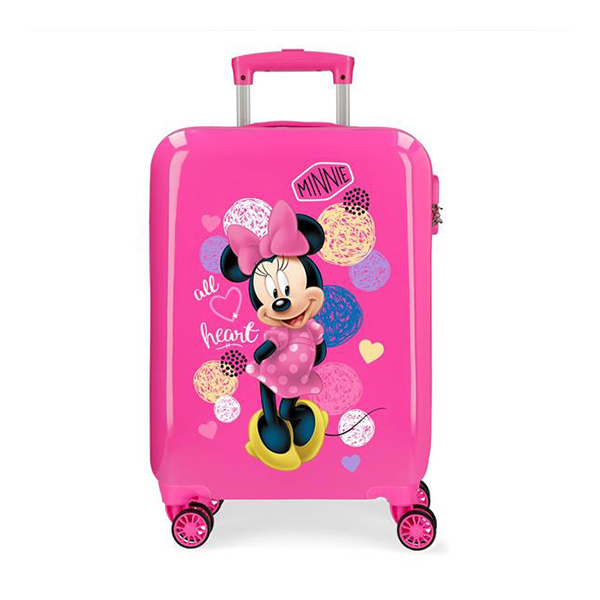 Dečiji kofer ABS 55cm 4 točkića Minnie Love 2051721 Disney 20.517.21