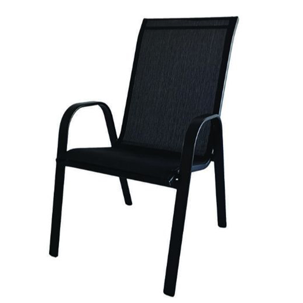 Baštenska metalna stolica Combo crna Farm FTSC1