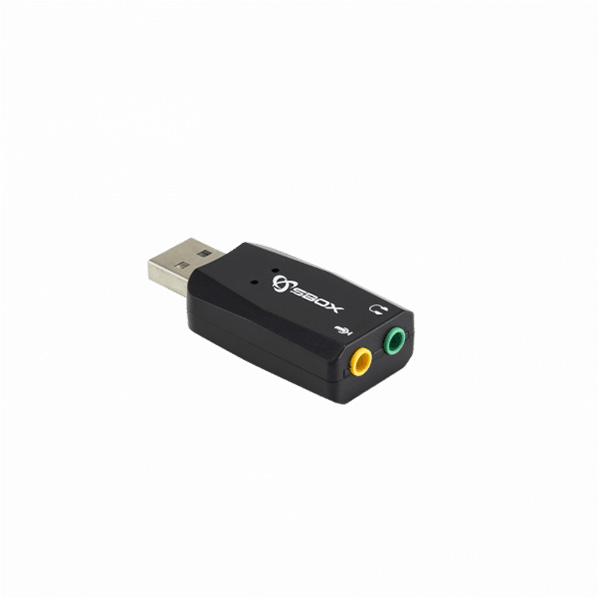 Adapter USB C na 2x3,5mm Sbox 927