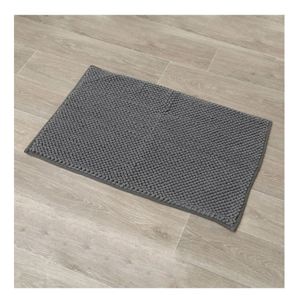 Prostirka za kupatilo 50x80cm mikrofiber mat siva Tendance 7744180