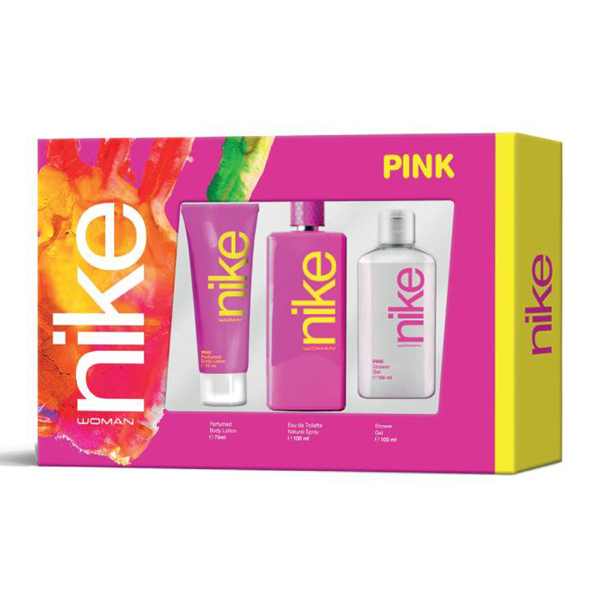 Gift set 3/1 Pink Women Nike NKS 022783