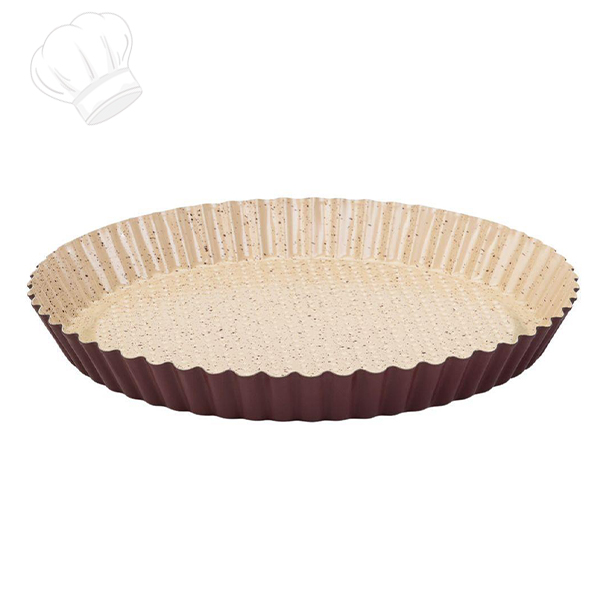 Okrugli keramički pleh za tart 27 cm Nava NV10-103-055