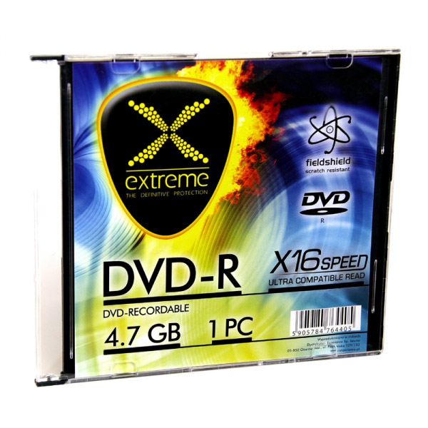 Prazni DVD-R 4,7 GB Extreme DVD-R1168