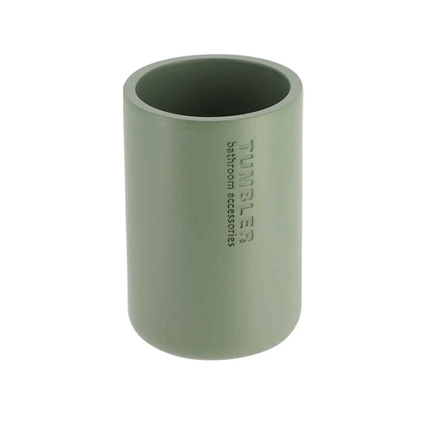 Čaša za četkice poliresin zelena Tendance 61101149