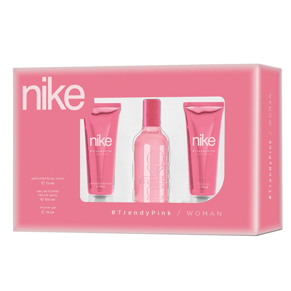 Poklon set za žene 3 u 1 Trendy Pink Nike NKS 021106
