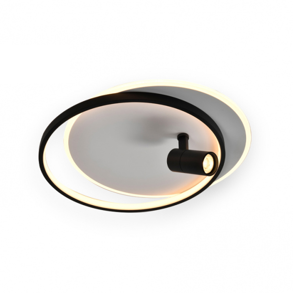 Plafonjera Vesta 482 36W+5W 3000K Crna 201405